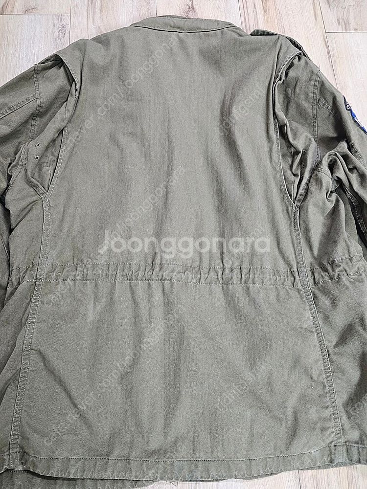 폴로 랄프로렌 스컬패치 올리브카키 m65 자켓 야상--1