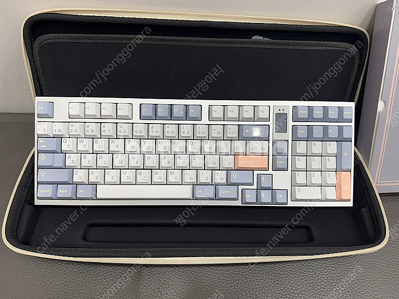 QK 100 실버 + 에버글라이드 피콕 블루 + GMK...--0