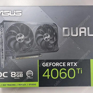 그래픽카드 ASUS RTX4060 TI 8G 미사용