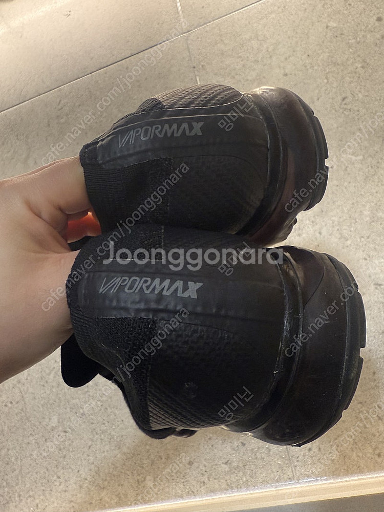 나이키 베이퍼맥스 X 꼼데가르송 블랙 285--3