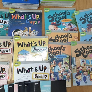 튼튼영어 왓츠업What's up 스쿨스쿨 school's cool 리딩메스터 reading master3단계