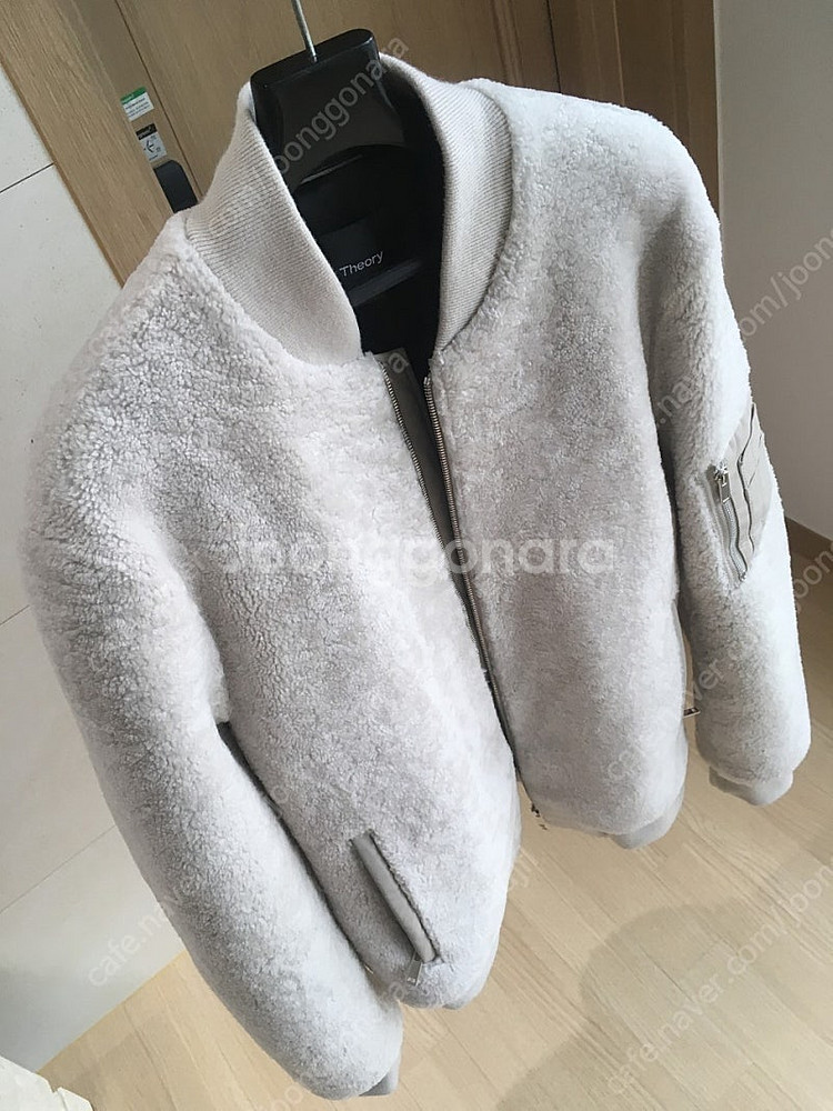띠어리 덴질 라고스 시어링 100%양털 ma-1 무스탕...--6