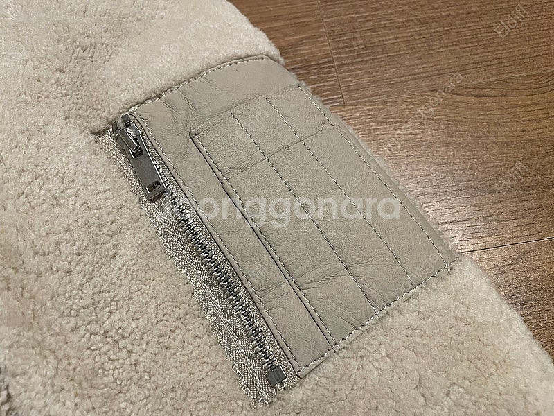띠어리 덴질 라고스 시어링 100%양털 ma-1 무스탕...--9