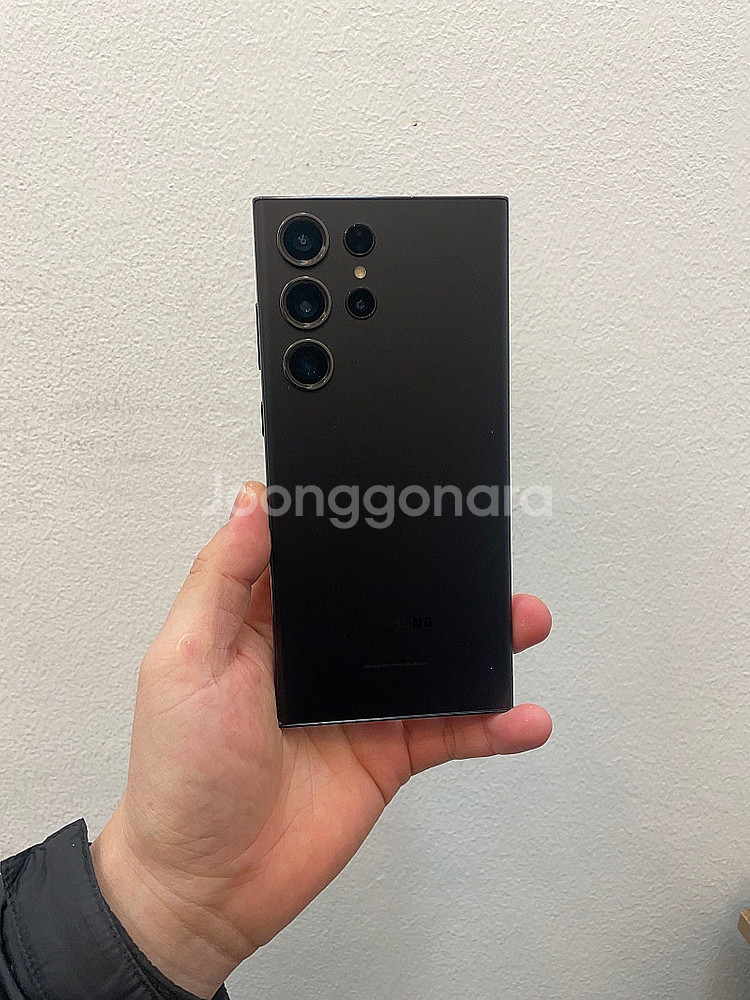 갤럭시S23울트라 블랙 512GB 무잔상 상태좋은 중고...--0