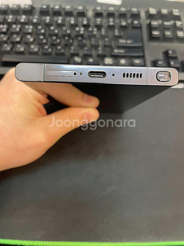 갤럭시S23울트라 블랙 512GB 무잔상 상태좋은 중고...--5