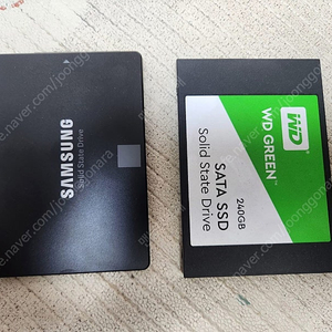 삼성 250, wd 240 ssd 2종 일괄 택포함 4만원