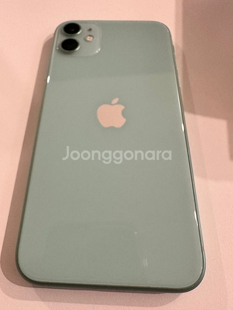 아이폰11 256g 민트색--0