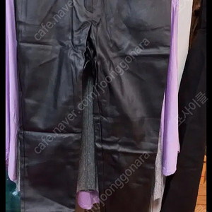 2장 10,000원) 허리단면38cm 블랙 가죽바지 국산