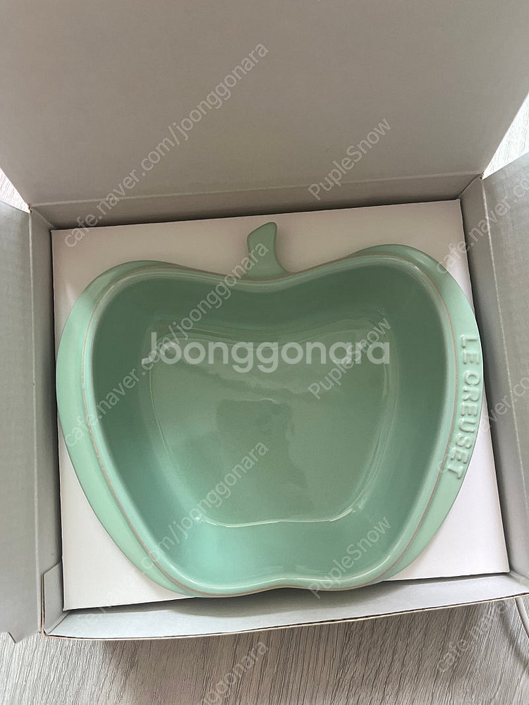르크루제 미니애플디쉬2개 팝니다--2