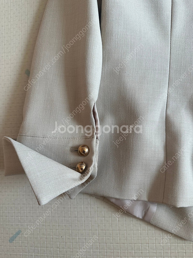 로라운예 셔츠자켓 베이지--9