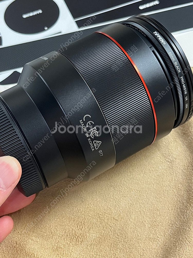 삼양 RF 85mm 1.4 팝니다 (케논RF)--5