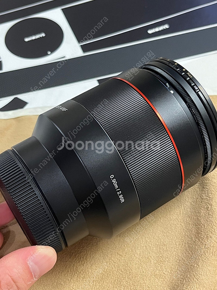 삼양 RF 85mm 1.4 팝니다 (케논RF)--6
