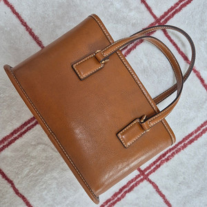 폴뉴아 미니 버로우백 스티치 카멜색상 MINI BOROUGH BAG - STITCH