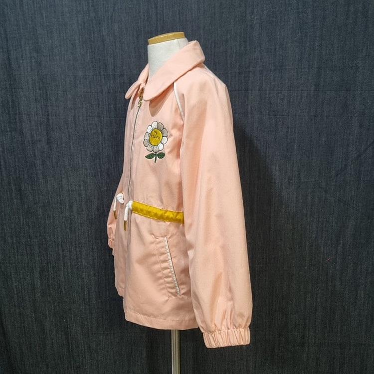 미니로디니 여아동 핑크 플라워 자켓 128-134, 130, 135, 032203 이미지