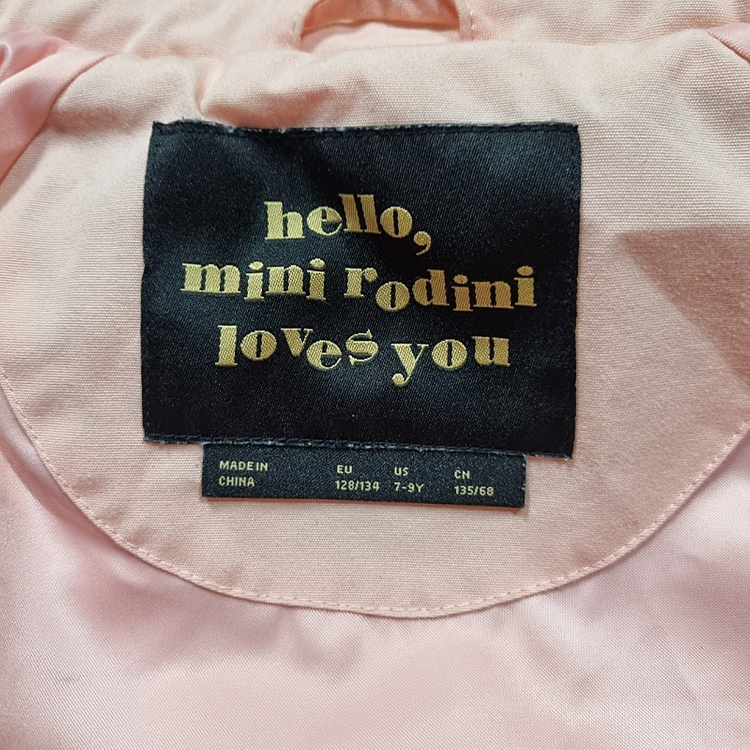 미니로디니 여아동 핑크 플라워 자켓 128-134, 130, 135, 032203 이미지