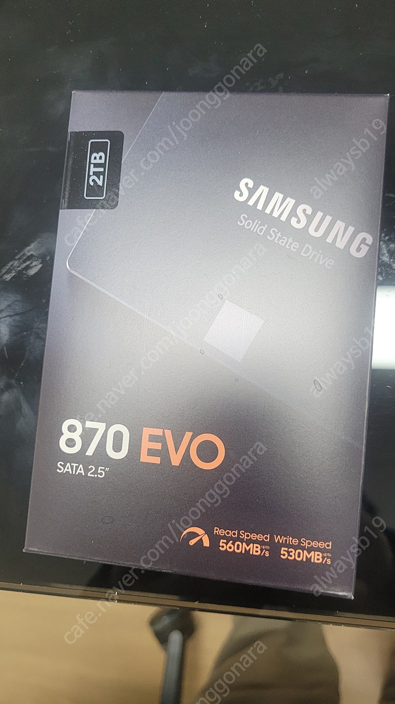 870 evo 2T ssd 2.5인치--0