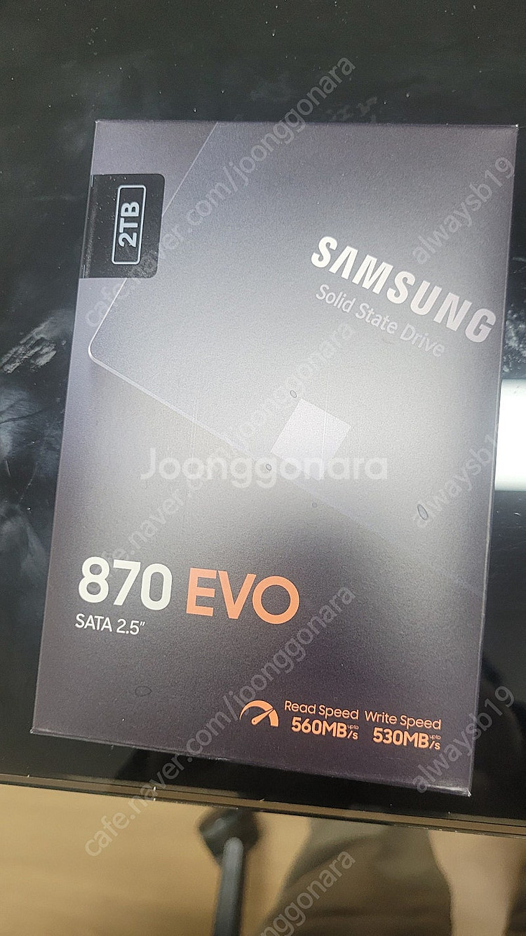 870 evo 2T ssd 2.5인치--0