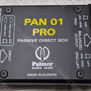 Palmer Direct Box PAN 01 다이렉트 박스 | 팔머 1채널 패시브