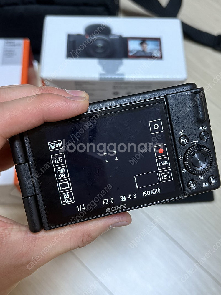 소니 zv-1f 풀셋트 (새상품급)--5