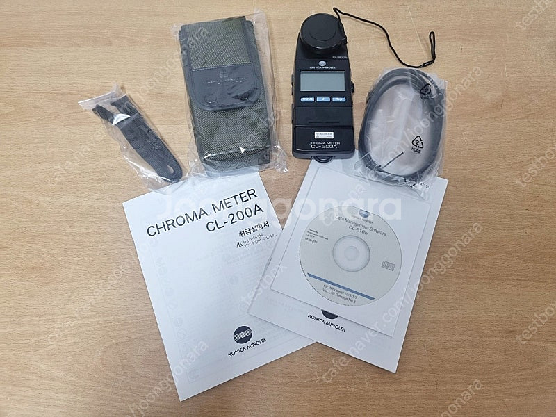 중고조도계 CL-200A 미놀타 색채조도계 온도측정기 ...--4
