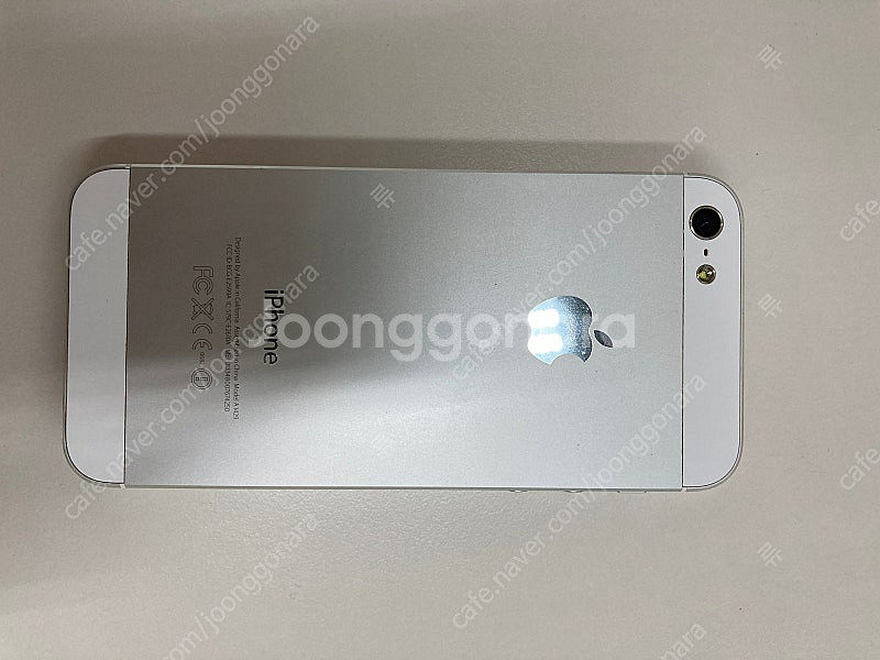 아이폰5 실버 64gb ios9--5