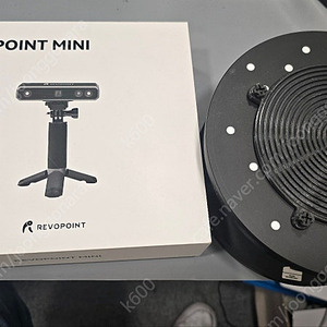 3D 스캐너 revopoint mini 와 Dual-axis Turntable 포함 판매 합니다.