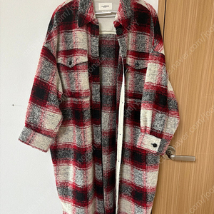 이자벨마랑 에뚜왈 체크코트