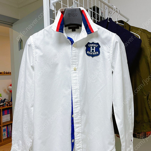 타미 키즈 화이트 셔츠