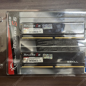 지스킬 립조스 G.Skill DDR5 6000 CL30 64GB Ripjaws S5 블랙