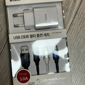 rozet 멀티충전기 USB 2포트 멀티 충전 세트 RX-5900(미개봉)