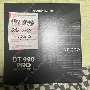 DT990pro(250옴) 새제품 판매합니다