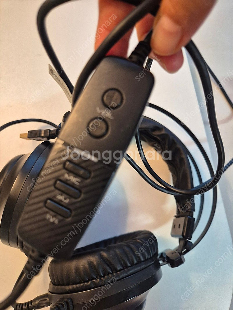 [중고헤드셋] 앱코 N550 ENC 가상 7.1 RGB...--4