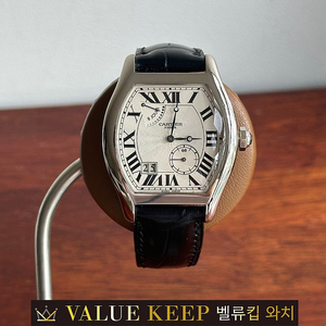 [명품] Cartier tourte 8JOURS 까르띠에 똑뛰(또르뛰) 8데이즈 파워리저브 18k 화이트골드