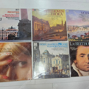 Beethoven, Tino Rossi 등 클래식LP판중심
