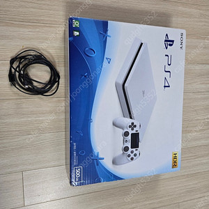 ps4 슬림 화이트 스킨작업