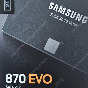 삼성 870 evo 2TB