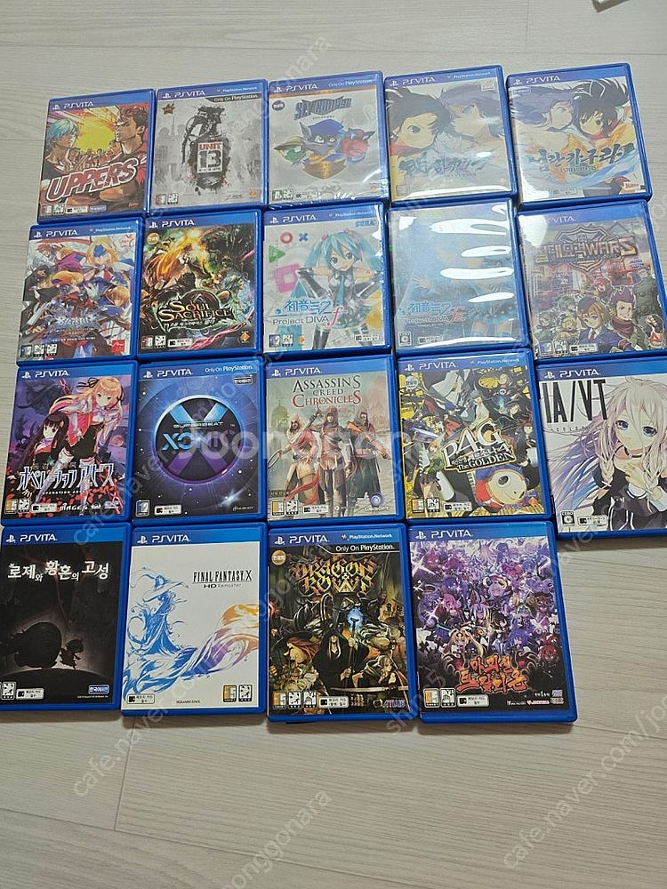 PS VITA 및 PS4 타이틀 다수 팝니다.--0