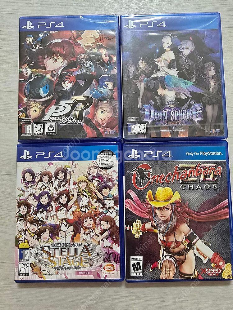 PS VITA 및 PS4 타이틀 다수 팝니다.--1