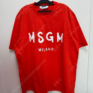 MSGM 정품 반팔 XL