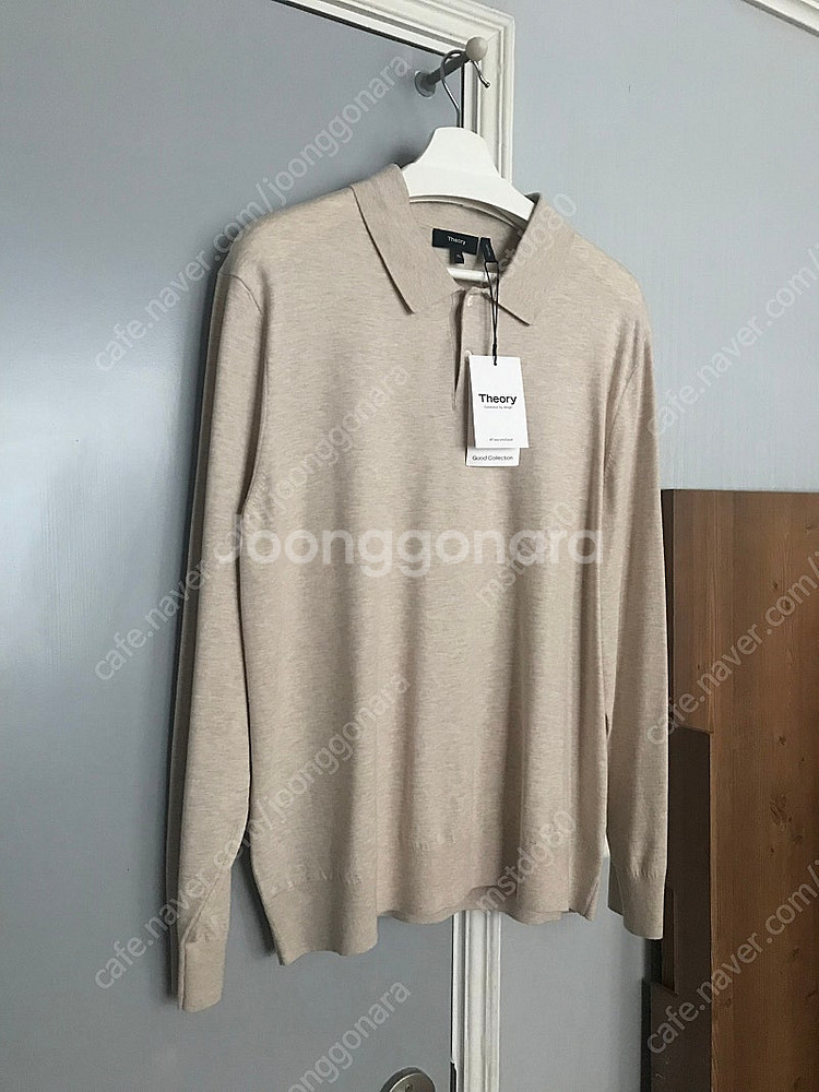 띠어리 고리스 긴팔 Wheat 색상 XL 새제품 팝니다...--1