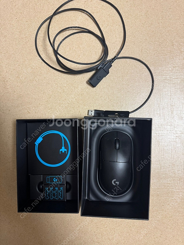 로지텍 G pro wireless 무선마우스 팝니다.--0