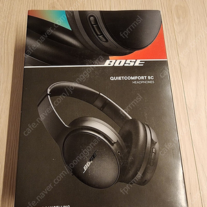 BOSE 무선 헤드폰 QC SC 블랙(노이즈 캔슬링 지원) 최상급