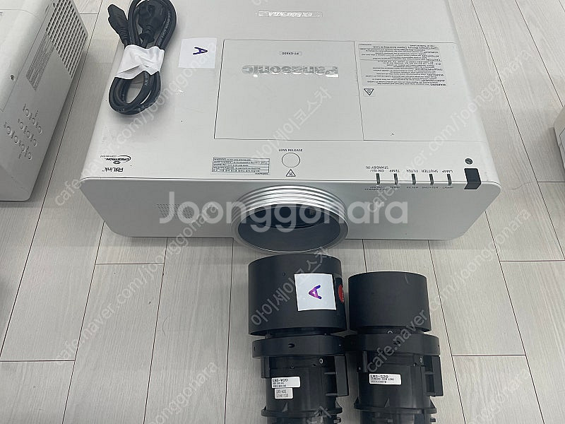 파나소닉 빔프로젝터 PT-EX600 [본체+렌즈2개(광...--0