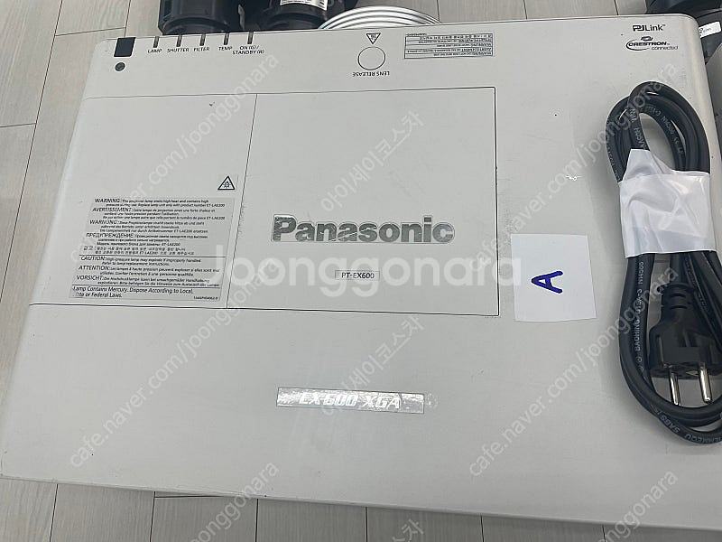 파나소닉 빔프로젝터 PT-EX600 [본체+렌즈2개(광...--4