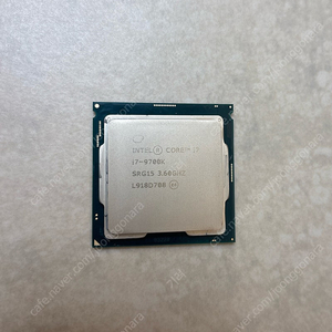 i7-9700k 노뚜따, 삼성 DDR4 2666V 8G 2개 팝니다.