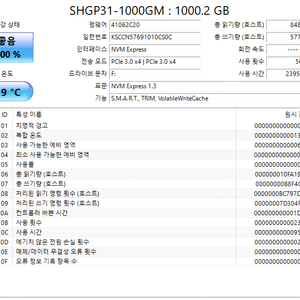 SK하이닉스 P31 1TB