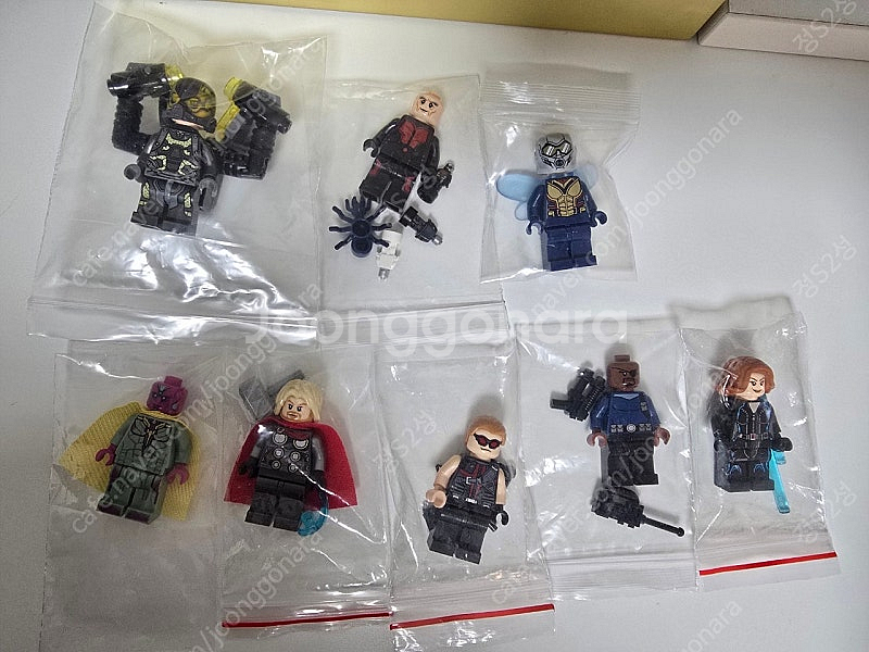 레고 마블 스파이더맨, 앤트맨, 시즌미피 등 판매합니다.--1