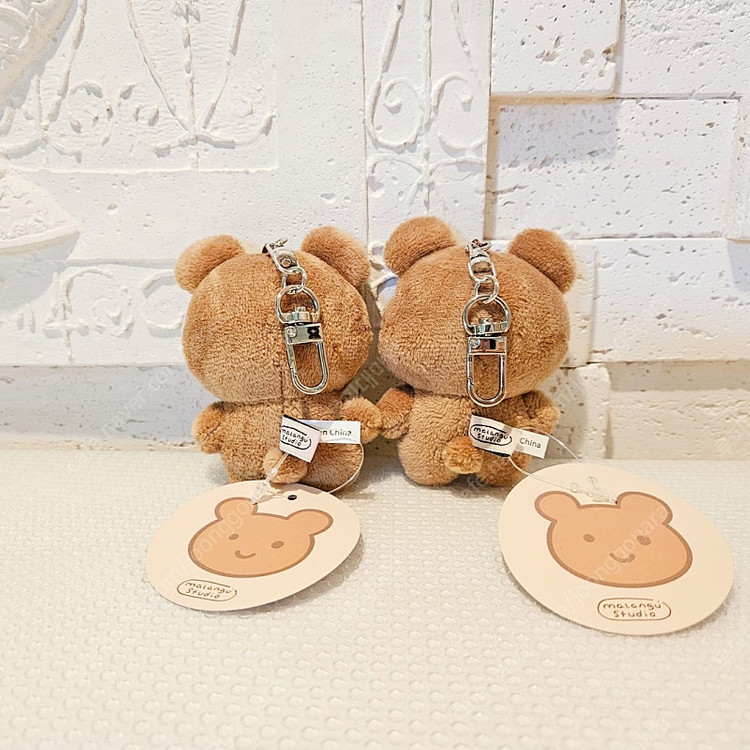 카톡 이모티콘 말랭 스튜디오 브라우닝 8cm 키링 인형--1