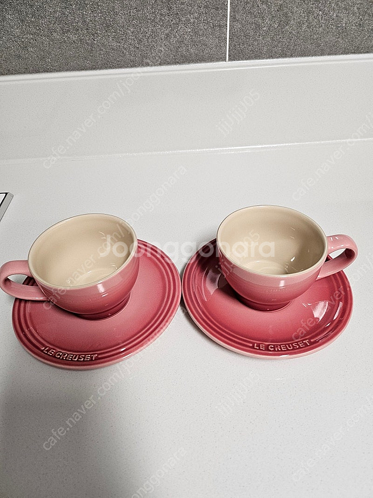 르쿠르제 찻잔 4p(일괄)--0