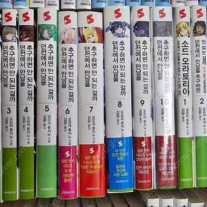 던전에서 만남을 추구하면 (던만추)라노벨 판매
